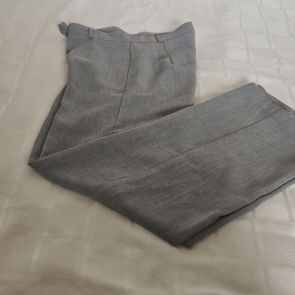 Dynamite Slate Gray Wide-Leg Pants - Picture 15 of 16